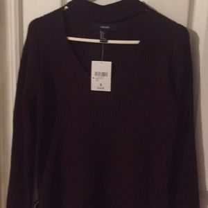 Forever 21 Open neck sweater never worn